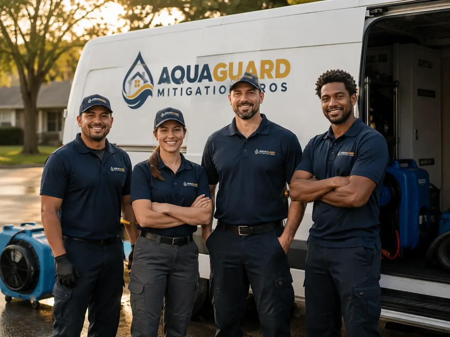 Water Damage Mitigation company in Mount Olive, NC